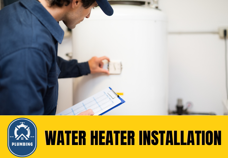 water heater installation Tameside (Ashton-under-Lyne)